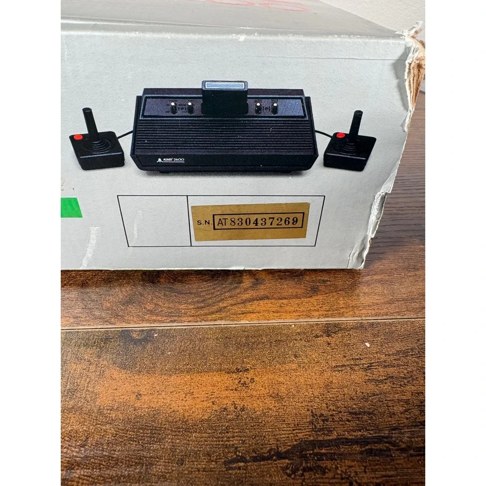 Atari 2600 Darth Vader Console Set- Games- Joysticks-‎ Original Matching Box